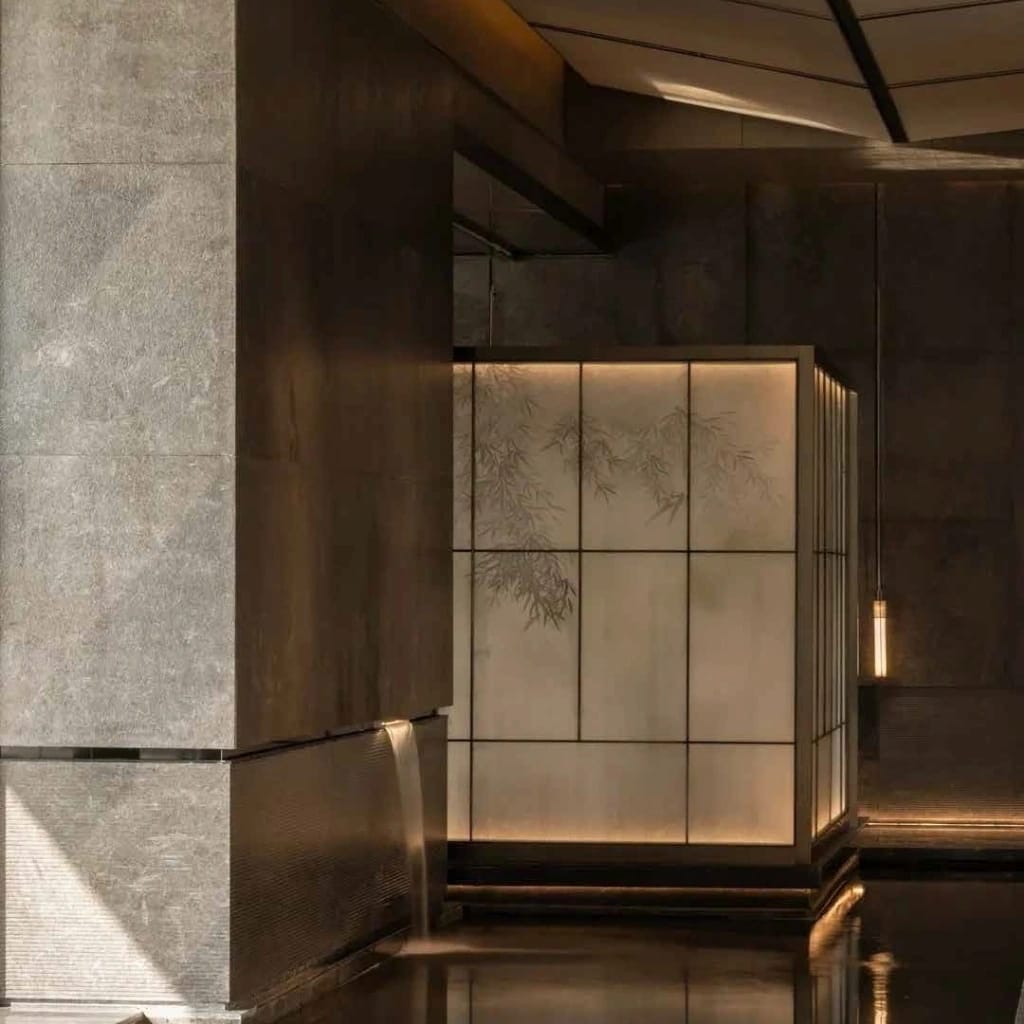 Japanese decorative panel for elegant interior surface design by Dia Decor India