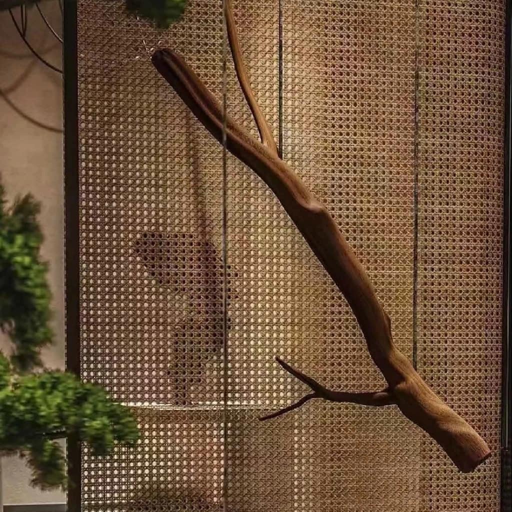 Resin bamboo decorative panel for contemporary interior spaces by Dia Decor India