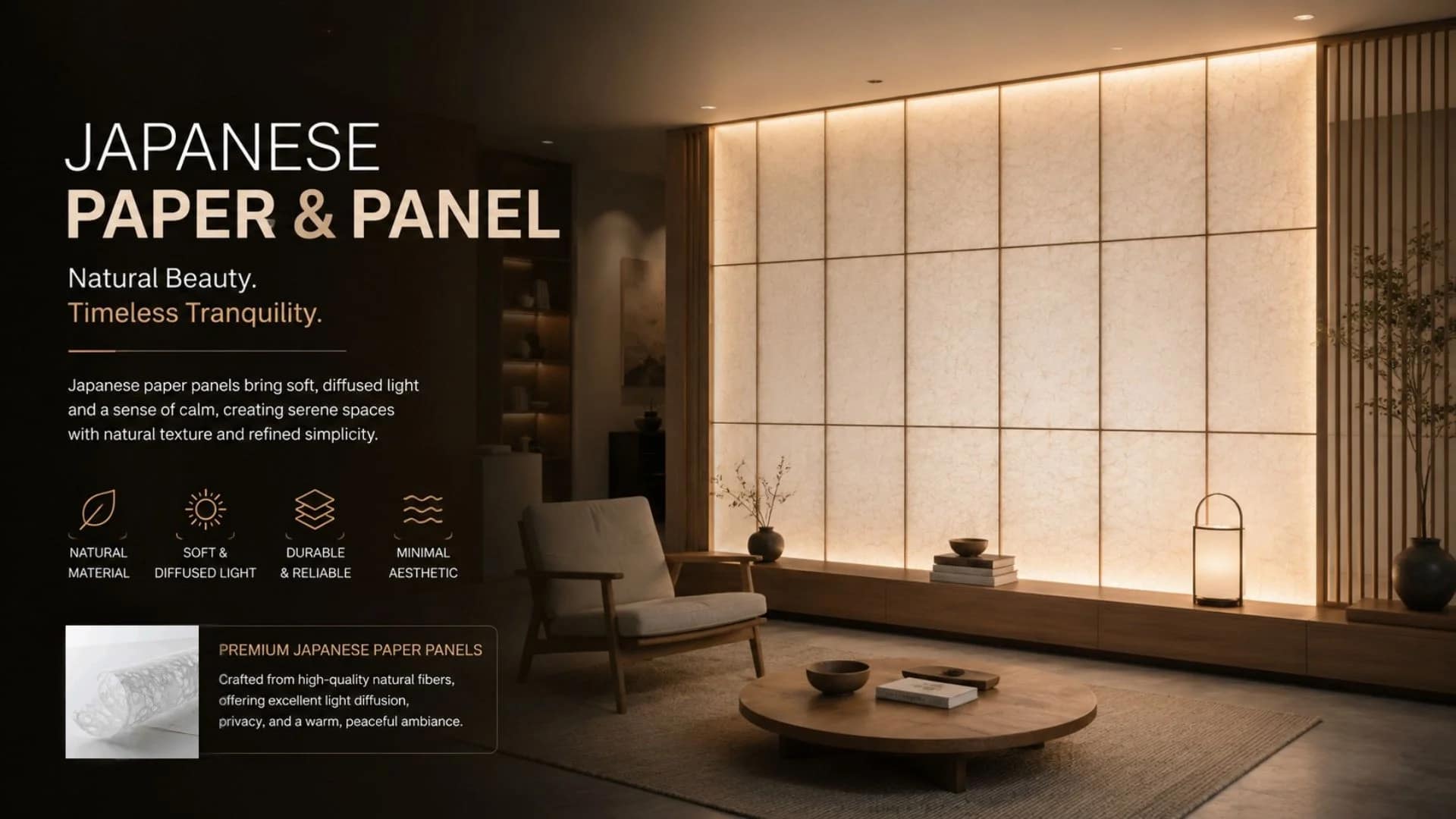 Japanese Paper and Panel